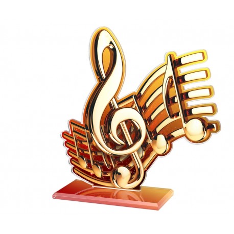 Pokal ACRYL AWF M16 Šah 13,5 CM