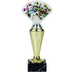 Pokal ACRYL kartanje ABTM25 A 22 cm