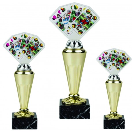 Pokal ACRYL kartanje /snops  ABTM27 C 20 cm