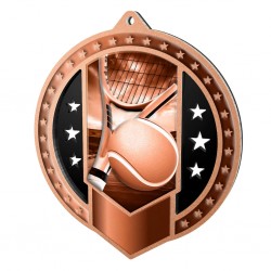 Medalja tenis MDMAR03M20 zlata  ¤70mm