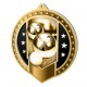 Medalja tenis MDMAR03M20 zlata  ¤70mm