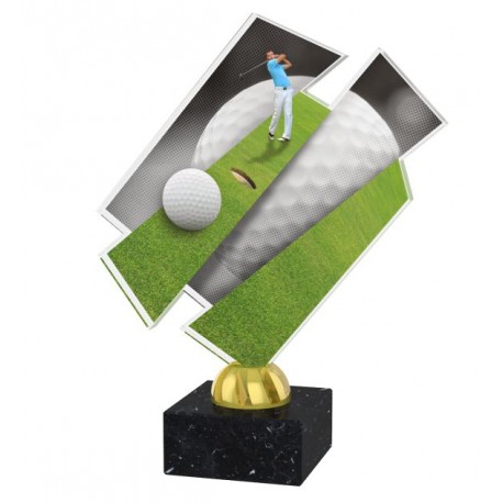 Pokal ACRYL golf ACZM04A 21,5cm